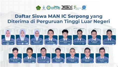 keren  siswa man insan cendekia serpong diterima  puluhan