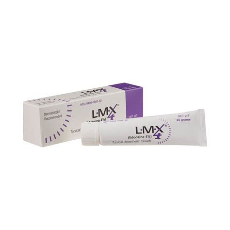 LMX 4 Topical Anesthetic Cream, 30 g - Walmart.com