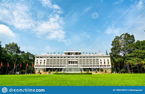 Palais De L Ind Pendance Dans Saigon Vietnam Photo Stock Image Du