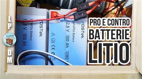 Batterie Al Litio In Camper I Pro Ed I Contro Youtube