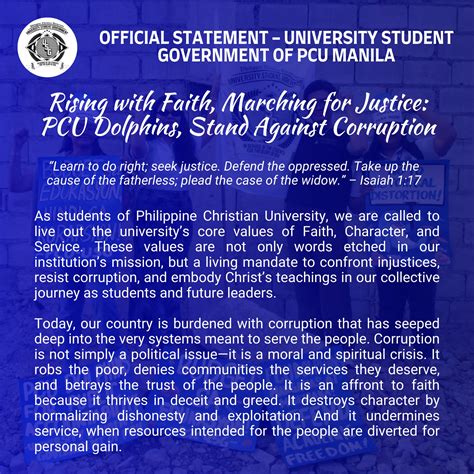 The Christian Political Science Society of PCU Manila | Manila