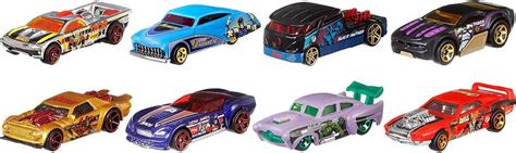 MATTEL HOT WHEELS Auto angličák Avengers 1 64 kov 8 druhů Dětská