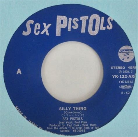 セックス ピストルズ シリー シング YK 122 AX SEX PISTOLS SILLY THING シングル Sex