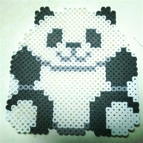 60 Best Panda Perler Bead Images On Pinterest Panda Bears Pandas And