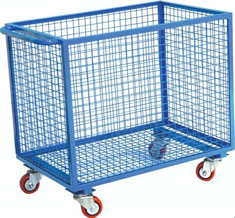 MS Angle Mild Steel Wire Mesh Trolley Model Name Number T 033 Load