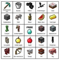 Best Free Printable Minecraft Bingo Cards Artofit