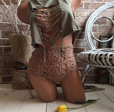Hot Sexy Crochet Bikini Women Swimsuit Summer Trends Sexy Etsy