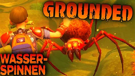 WASSERSPINNEN SCHNORCHEL Im GROUNDED UPDATE Deutsch German Gameplay