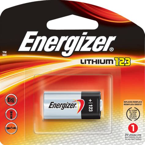 Energizer Lithium 123 3V Battery for Sale $4.55