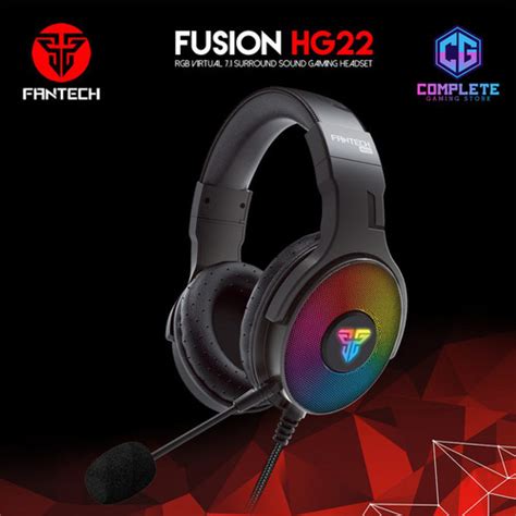 Jual Fantech Fusion Hg Rgb Virtual Surround Sound Gaming Headset