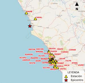 Acelerogramas Del Sismo De Lima Del 16 De Julio De 2022 REDACIS CISMID