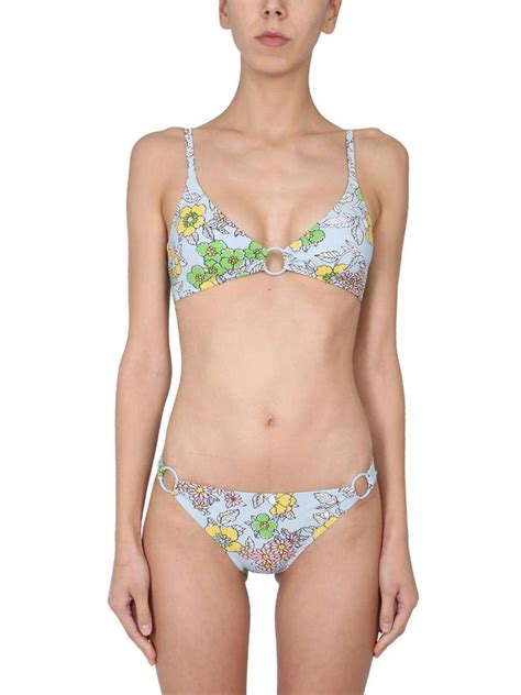 Tory Burch Top Bikini In Blue WHATS ON THE STAR