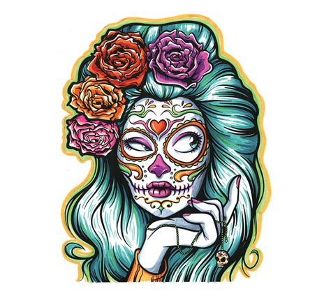 Coloring Book Crayola Art With Edge Sugar Skulls Colored Mariiana Blog