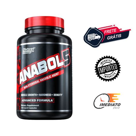 Anabol 5 - Nutrex ( 120 Cápsulas - Importado ) - Suplementos Brasil