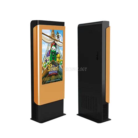 Inch Floor Standing Outdoor Waterproof Lcd Display Signs With High