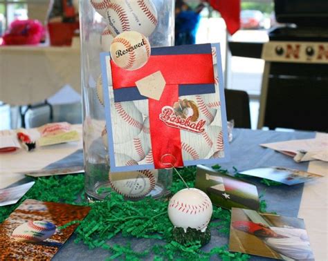 Baseball Banquet Ideas Gift Wrapping Table Decorations Baseball