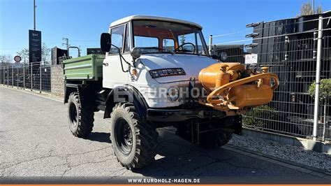 Lkw Unimog 406 Allrad Mit Zapfwelle Vorne Luftkompressor Euroholz Hagen