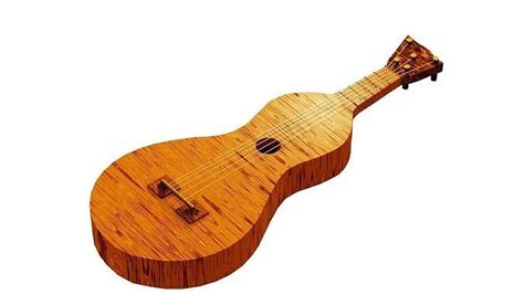 Mejoranera - folkloric music instrument from Panama 3D model | CGTrader