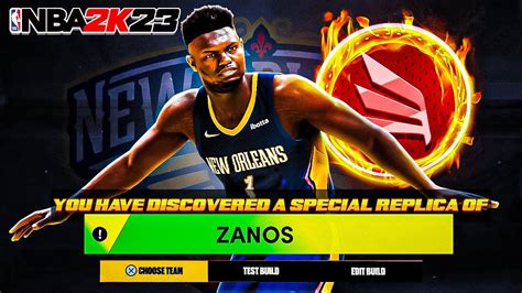 ZION WILLIAMSON LOB THREAT BUILD Is OVERPOWERED In NBA 2K23 99