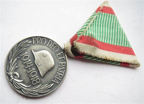 Hungarian German Pro Deo Et Patria Medal Ww Catawiki