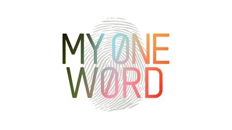 My One Word 2024 — Port City Community Church