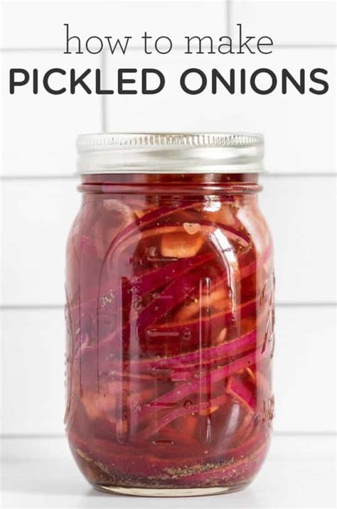 How To Make Pickled Onions Quick Easy Simply Quinoa