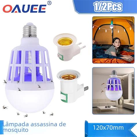 L Mpada LED Mosquito Killer L Mpada De Assassino De Insetos Fly Bug