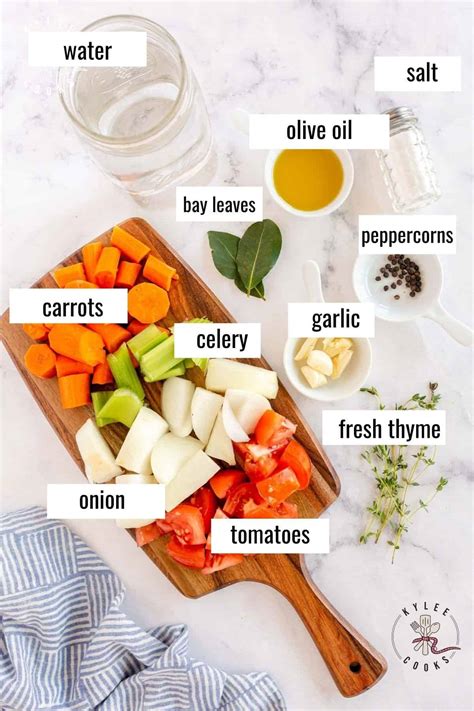 DIY: Roasted Vegetable Stock - Kylee Cooks