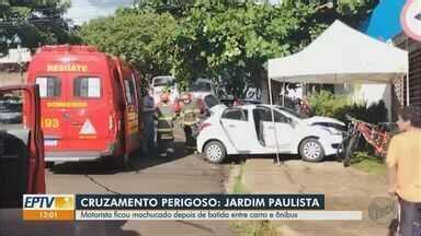 Jornal da EPTV 1ª Edição Ribeirão Preto Motorista fica ferido após