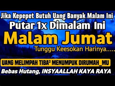 Jika Kepepet Butuh Rezeki Malam Ini Putar Ayat Ini Rezeki Datang