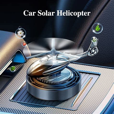 Helic Ptero Solar Car Air Freshener H Lice Rotating Acess Rios Interior