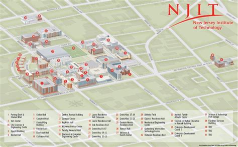 College Of New Jersey Campus Map - Map