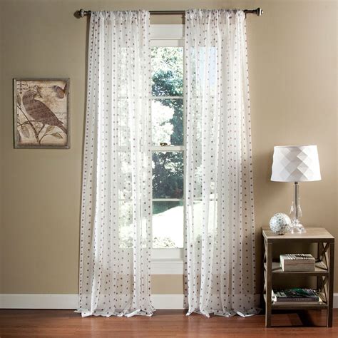25+ Sheer White Curtain Panels | Curtain Ideas