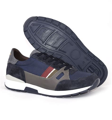 Кроссовки AERONAUTICA MILITARE FW 19/20 blue/grigio/inchiostro (SC 147)