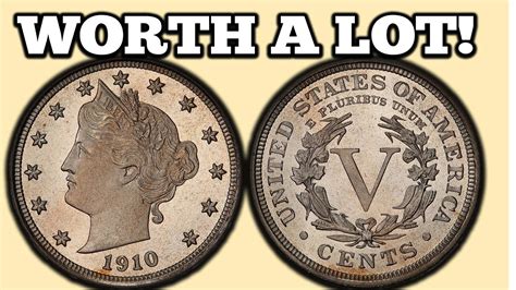 V NICKELS WORTH A LOT OF MONEY 1910 Liberty Head Nickel Values YouTube