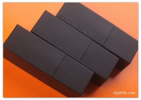 Помада Make Up Store Lipstick и блеск для губ — отзыв