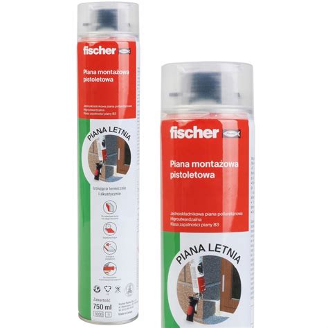 FIscher Piana pianka montażowa 750ml 53145 Cena Opinie Piana