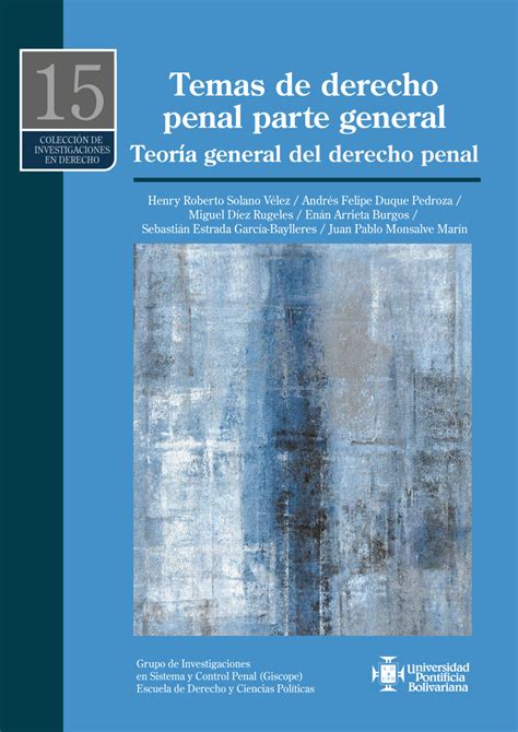 PDF Temas de derecho penal parte general Teoría general del derecho