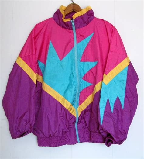 90 S Windbreaker Jackets Nostalgia