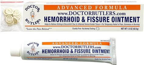 Doctor Butlers Advanced Hemorrhoid And Fissure Ointment