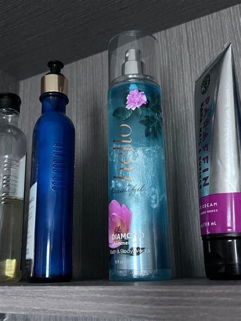 Bath Body Works Bbw Hello Beautiful Diamond Shimmer Fragrance Mist Spray Party Dinner Beauty