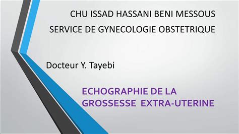 Pdf Echographie De La Grossesse Extra Ut Rine Dokumen Tips