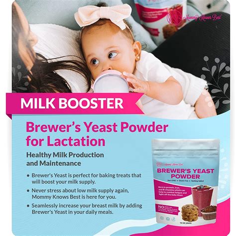 Brewers Yeast Powder for Lactation - Mommy Knows Best Brewer's Yeast ...