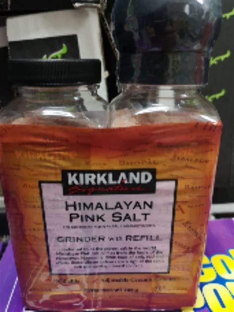 Kirkland Signature Himalayan Pink Salt Grinder With Refill 737g