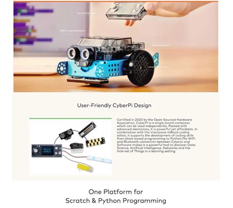 Makeblock Mbot Neo Mbot 2 Remote Control Wifi Programmable Robotics Kit Mbot2 Scratch And Python ...