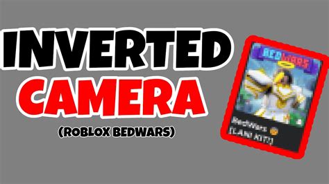 ROBLOX BEDWARS WITH AN INVERTED CAMERA YouTube