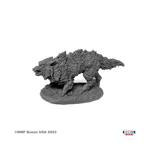 Winter Wolf Von Reaper Aus Reaper Bones Usa Legends Bei Miniaturicum