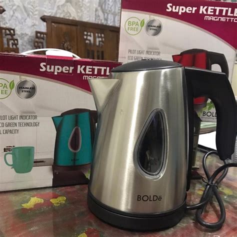 Jual Bolde Kettle Elektrik Magnetto Teko Listrik Pemanas Air Stainless