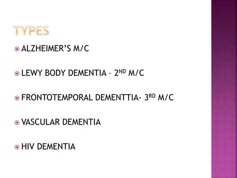 Dementia Powerpoint Presentation Healthcare Ppt