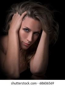 Beautiful Naked Woman Perfect Body Black Stock Photo 724276207 Shutterstock
